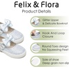 image:imageFelix amp Flora ToddlerLittle Kid Girls Running Shoes Glitter Sneakers Princess Fashion Casual Sports ShoesBs822light Blue