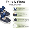 image:imageFelix amp Flora ToddlerLittle Kid Girls Running Shoes Glitter Sneakers Princess Fashion Casual Sports ShoesBs822navy Blue