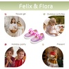 image:imageFelix amp Flora ToddlerLittle Kid Girls Running Shoes Glitter Sneakers Princess Fashion Casual Sports ShoesBs822purple