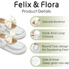 image:imageFelix amp Flora ToddlerLittle Kid Girls Running Shoes Glitter Sneakers Princess Fashion Casual Sports ShoesBs822white