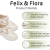 image:imageFelix amp Flora ToddlerLittle Kid Girls Running Shoes Glitter Sneakers Princess Fashion Casual Sports ShoesBs829beige