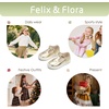 image:imageFelix amp Flora ToddlerLittle Kid Girls Running Shoes Glitter Sneakers Princess Fashion Casual Sports ShoesBs829bright Gold