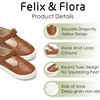 image:imageFelix amp Flora ToddlerLittle Kid Girls Running Shoes Glitter Sneakers Princess Fashion Casual Sports ShoesBs829brown