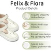 image:imageFelix amp Flora ToddlerLittle Kid Girls Running Shoes Glitter Sneakers Princess Fashion Casual Sports ShoesBs829ivory White