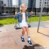 image:imageFelix amp Flora ToddlerLittle Kid Girls Running Shoes Glitter Sneakers Princess Fashion Casual Sports ShoesBs829navy Blue