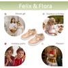 image:imageFelix amp Flora ToddlerLittle Kid Girls Running Shoes Glitter Sneakers Princess Fashion Casual Sports ShoesBs829nude