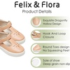 image:imageFelix amp Flora ToddlerLittle Kid Girls Running Shoes Glitter Sneakers Princess Fashion Casual Sports ShoesBs829nude