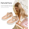 image:imageFelix amp Flora ToddlerLittle Kid Girls Running Shoes Glitter Sneakers Princess Fashion Casual Sports ShoesBs829nude