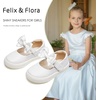 image:imageFelix amp Flora ToddlerLittle Kid Girls Running Shoes Glitter Sneakers Princess Fashion Casual Sports ShoesBs830white