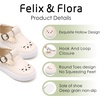 image:imageFelix amp Flora ToddlerLittle Kid Girls Running Shoes Glitter Sneakers Princess Fashion Casual Sports ShoesBs832beige