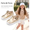 image:imageFelix amp Flora ToddlerLittle Kid Girls Running Shoes Glitter Sneakers Princess Fashion Casual Sports ShoesBs832gold