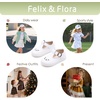 image:imageFelix amp Flora ToddlerLittle Kid Girls Running Shoes Glitter Sneakers Princess Fashion Casual Sports ShoesBs832white