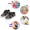 image:imageFelix amp Flora ToddlerLittle Kid Girls Running Shoes Sports Sneakers Princess Casual Glitter ShoesBs815giltter Black