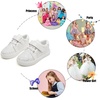 image:imageFelix amp Flora ToddlerLittle Kid Girls Running Shoes Sports Sneakers Princess Casual Glitter ShoesBs815glitter White