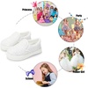 image:imageFelix amp Flora ToddlerLittle Kid Girls Running Shoes Sports Sneakers Princess Casual Glitter ShoesBs818white