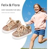 image:imageFelix amp Flora ToddlerLittle Kid Girls Running Shoes Sports Sneakers Princess Casual Glitter ShoesBs819champagne Pink