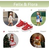 image:imageFelix amp Flora ToddlerLittle Kid Girls Running Shoes Sports Sneakers Princess Casual Glitter ShoesBs819glitter Red