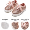 image:imageFelix amp Flora ToddlerLittle Kid Girls Running Shoes Sports Sneakers Princess Casual Glitter ShoesBs821champagne Pink