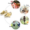 image:imageFelix amp Flora ToddlerLittle Kid Girls Running Shoes Sports Sneakers Princess Casual Glitter ShoesBs823gold
