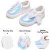 image:imageFelix amp Flora ToddlerLittle Kid Girls Running Shoes Sports Sneakers Princess Casual Glitter ShoesBs823white