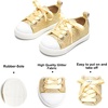 image:imageFelix amp Flora ToddlerLittle Kid Girls Running Shoes Sports Sneakers Princess Casual Glitter ShoesBs826glitter Gold