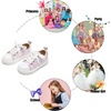 image:imageFelix amp Flora ToddlerLittle Kid Girls Running Shoes Sports Sneakers Princess Casual Glitter ShoesBs826glitter Pink