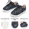 image:imageFelix amp Flora ToddlerLittle Kid Girls Running Shoes Sports Sneakers Princess Casual Glitter ShoesBs827glitter Black