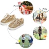 image:imageFelix amp Flora ToddlerLittle Kid Girls Running Shoes Sports Sneakers Princess Casual Glitter ShoesBs827glitter Gold
