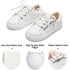 image:imageFelix amp Flora ToddlerLittle Kid Girls Running Shoes Sports Sneakers Princess Casual Glitter ShoesBs827glitter White