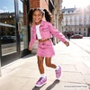 image:imageFelix amp Flora ToddlerLittle Kid Girls Running Shoes Sports Sneakers Princess Casual Glitter ShoesGiltter Pink