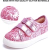 image:imageFelix amp Flora ToddlerLittle Kid Girls Running Shoes Sports Sneakers Princess Casual Glitter ShoesGiltter Pink