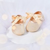 image:imageSoft Sole Baby Dress Shoes  Infant Baby Walking Shoes Moccasinss Rubber Sole Crib ShoesB10gold