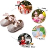 image:imageSoft Sole Baby Dress Shoes  Infant Baby Walking Shoes Moccasinss Rubber Sole Crib ShoesB10pink