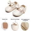 image:imageSoft Sole Baby Dress Shoes  Infant Baby Walking Shoes Moccasinss Rubber Sole Crib ShoesB15beige