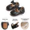 image:imageSoft Sole Baby Dress Shoes  Infant Baby Walking Shoes Moccasinss Rubber Sole Crib ShoesB15black