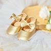 image:imageSoft Sole Baby Dress Shoes  Infant Baby Walking Shoes Moccasinss Rubber Sole Crib ShoesB15gold