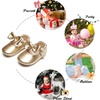 image:imageSoft Sole Baby Dress Shoes  Infant Baby Walking Shoes Moccasinss Rubber Sole Crib ShoesB15gold