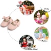 image:imageSoft Sole Baby Dress Shoes  Infant Baby Walking Shoes Moccasinss Rubber Sole Crib ShoesB15pink