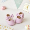 image:imageSoft Sole Baby Dress Shoes  Infant Baby Walking Shoes Moccasinss Rubber Sole Crib ShoesB15purple