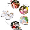 image:imageSoft Sole Baby Dress Shoes  Infant Baby Walking Shoes Moccasinss Rubber Sole Crib ShoesB15white