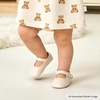 image:imageSoft Sole Baby Dress Shoes  Infant Baby Walking Shoes Moccasinss Rubber Sole Crib ShoesB8725beige