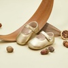 image:imageSoft Sole Baby Dress Shoes  Infant Baby Walking Shoes Moccasinss Rubber Sole Crib ShoesB8725gold