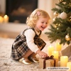 image:imageSoft Sole Baby Dress Shoes  Infant Baby Walking Shoes Moccasinss Rubber Sole Crib ShoesB8725gold