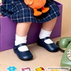 image:imageSoft Sole Baby Dress Shoes  Infant Baby Walking Shoes Moccasinss Rubber Sole Crib ShoesB8725navy Blue