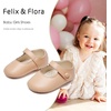 image:imageSoft Sole Baby Dress Shoes  Infant Baby Walking Shoes Moccasinss Rubber Sole Crib ShoesB8725nude