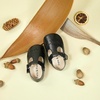 image:imageSoft Sole Baby Dress Shoes  Infant Baby Walking Shoes Moccasinss Rubber Sole Crib ShoesB8726black