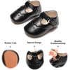 image:imageSoft Sole Baby Dress Shoes  Infant Baby Walking Shoes Moccasinss Rubber Sole Crib ShoesB8726black