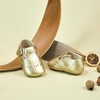 image:imageSoft Sole Baby Dress Shoes  Infant Baby Walking Shoes Moccasinss Rubber Sole Crib ShoesB8726gold