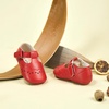 image:imageSoft Sole Baby Dress Shoes  Infant Baby Walking Shoes Moccasinss Rubber Sole Crib ShoesB8726red