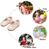 image:imageSoft Sole Baby Dress Shoes  Infant Baby Walking Shoes Moccasinss Rubber Sole Crib ShoesB8727beige